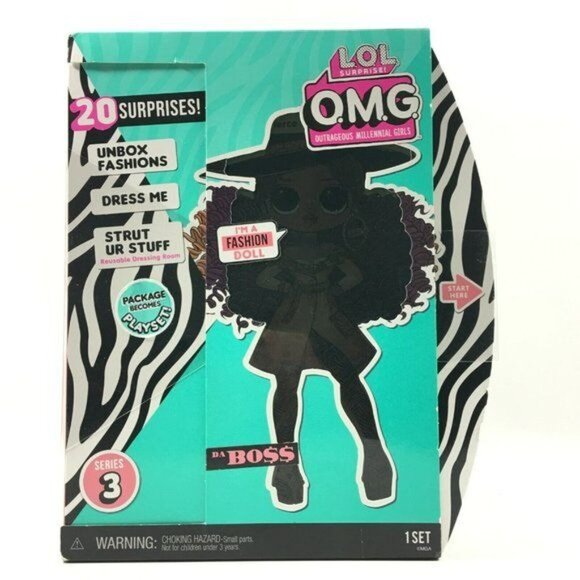 LOL Surprise OMG Da Boss Fashion Doll With 20 Surprises Series 3 - Picture 3 of 9